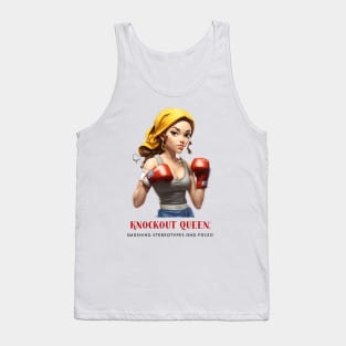 Knockout Queen Boxing Girl Fighter Tank Top